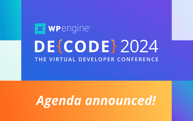 DE{CODE} 2024 ，WP Engine 開發者大會