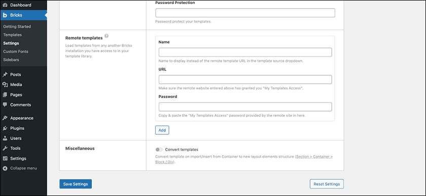 Use Remote Templates 1