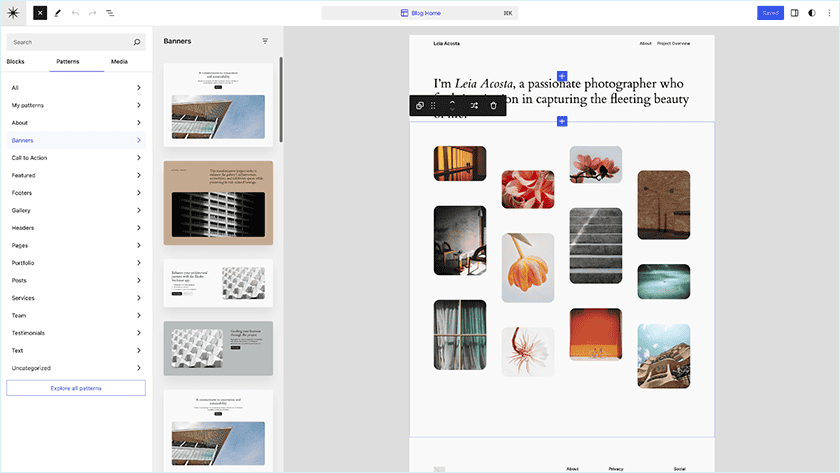Wordpress Zoomed Out