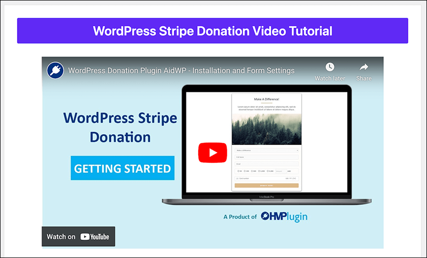 Aidwp Tutorials