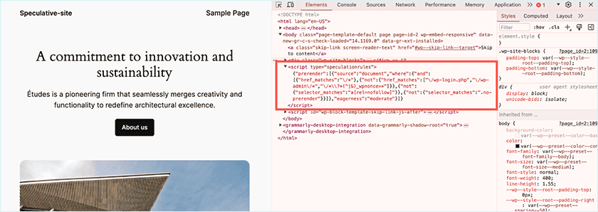Auto Speculative Rules