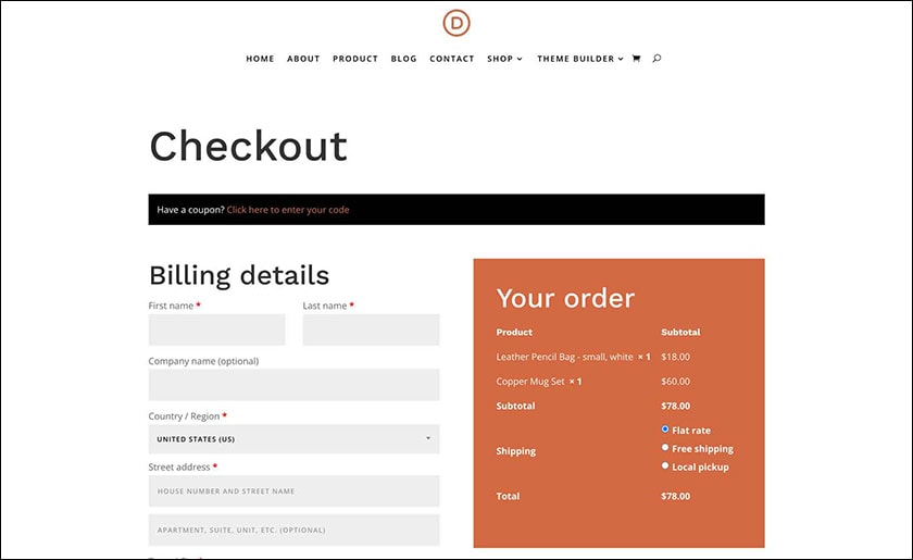 Candle Making Checkout Template