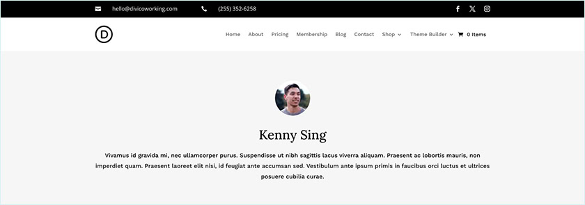 Coworking Space Author Template