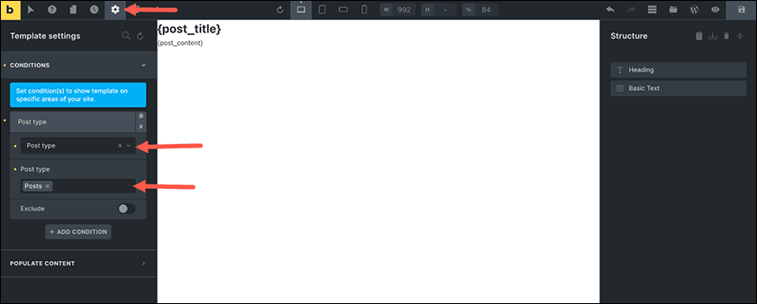 Default Post Template 1