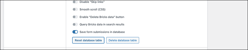 Reset Delete Database Table