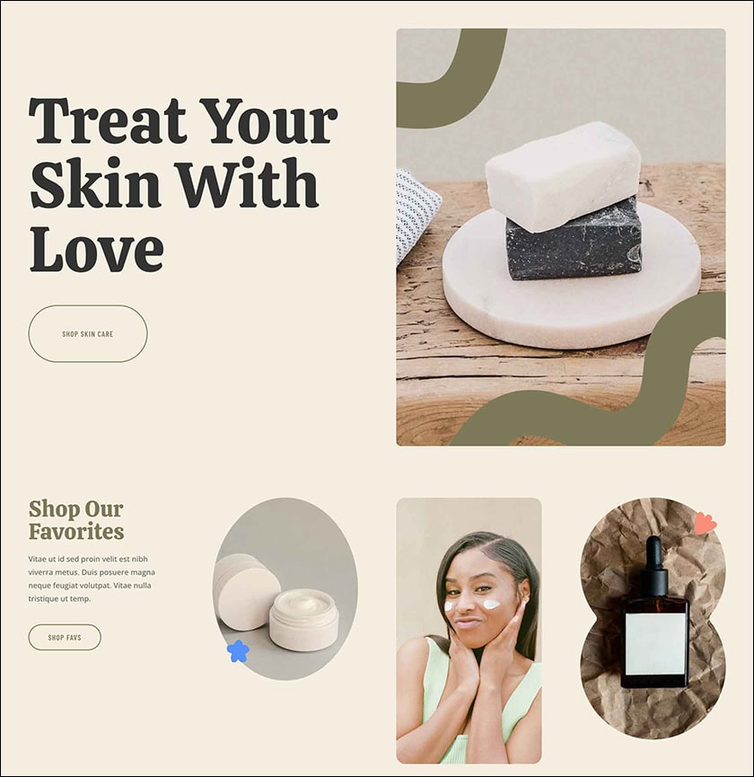 Skin Care Landing Page
